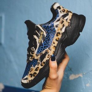 Adidas falcon out loud animal print